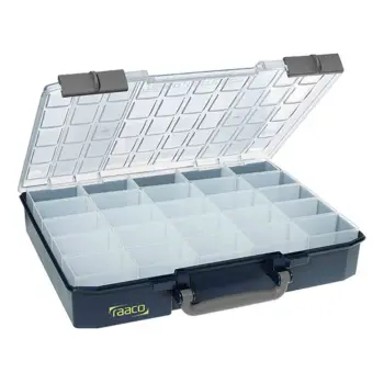 Boite à outils couvercle plastique 413x330mm Ht 79mm