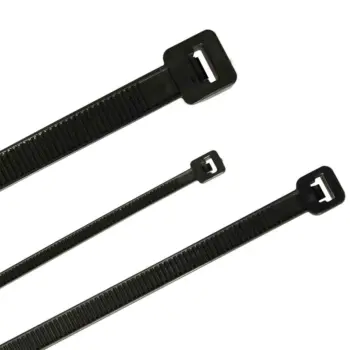 Collier noir PA6.6 TED - 360x7,6mm /Qté 100