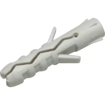 Cheville nylon avec collerette BOL FC 6x30 /Qté 100