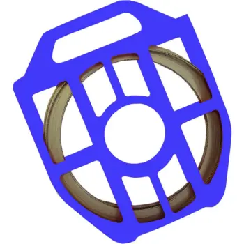 Bande ajourée sans fin SERFLEX - largeur 8mm W4 Lg 25m + dévidoir