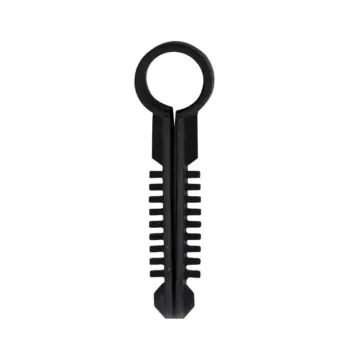 Pontet cheville rond noir TED - Ø5-6mm /Qté 200