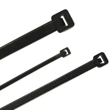 Collier noir PA6.6 TED - 200x2,5mm /Qté 100