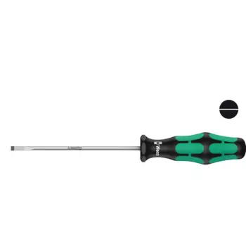 Tournevis élec pour vis à fente WERA 5,5x200 manche ergonomique