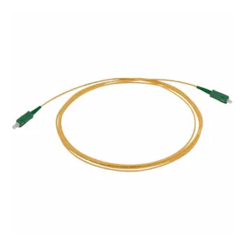 Cordon optique SX LC/UPC-SC/APC G.657A2 Ø1,6mm Jaune Lg 0,5m