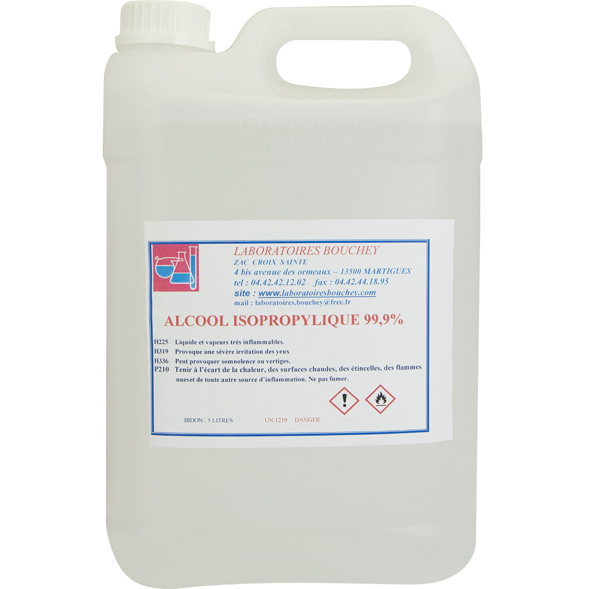 Alcool isopropylique TED _Bidon 5L