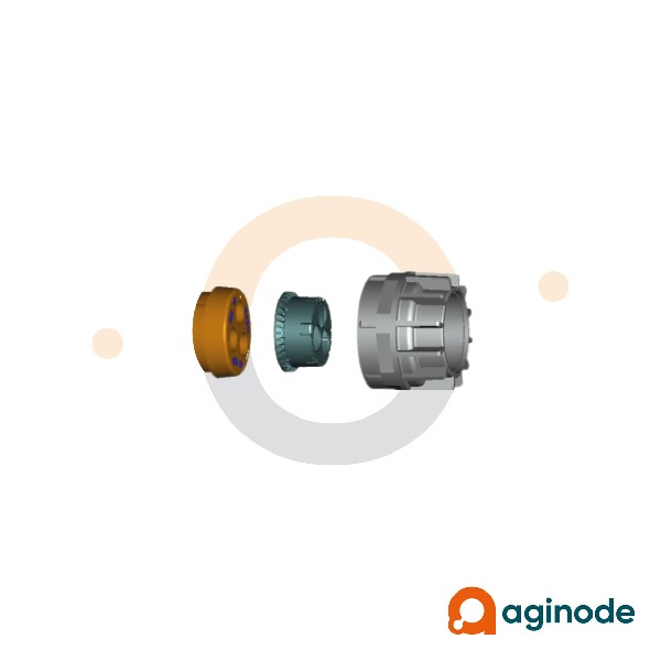 KIT ETANCHEITE 3 CABLES 5-8MM