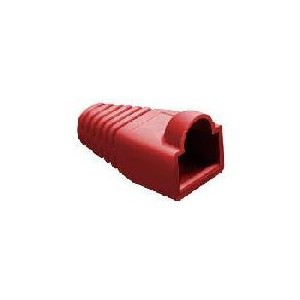 Manchon Rouge pour RJ45 - Diam 6.1mm - Paquet de 10 pcs