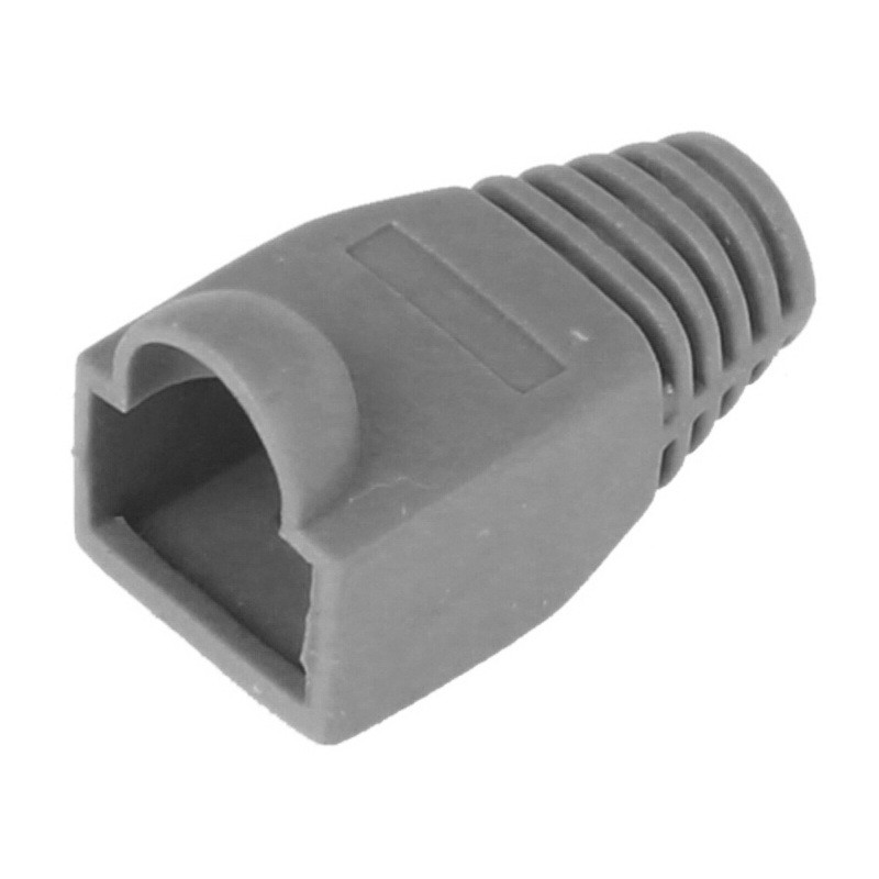 Manchon Gris pour RJ45 - Diam 7.0 mm - Paquet de 100 pcs - NPR