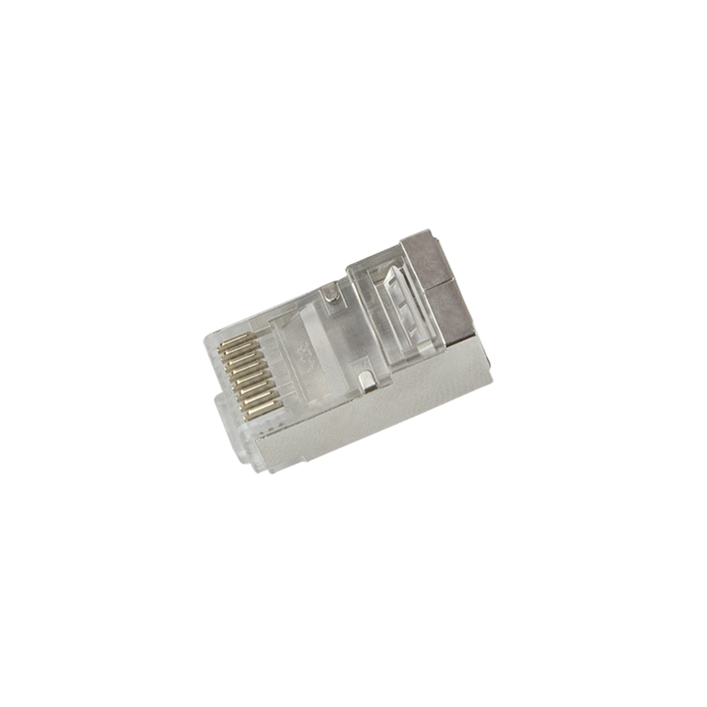 Connecteur RJ45 Cat6 Blindé traversant "Pass-through" par 50