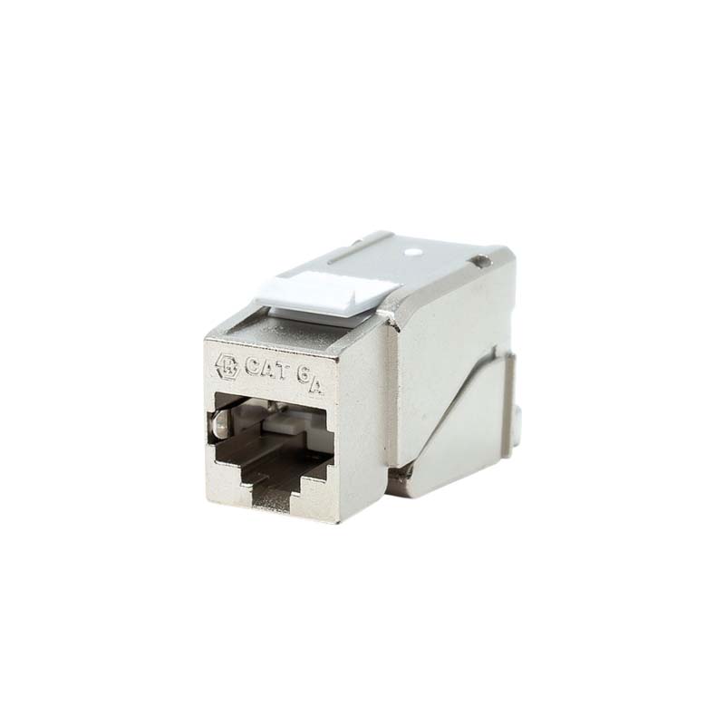 Huber+Suhner - Embase RJ45 Keystone Cat 6a FTP à sertissage rapide