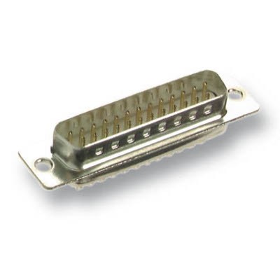 Sub D mâle à souder sur fil - 15 pts