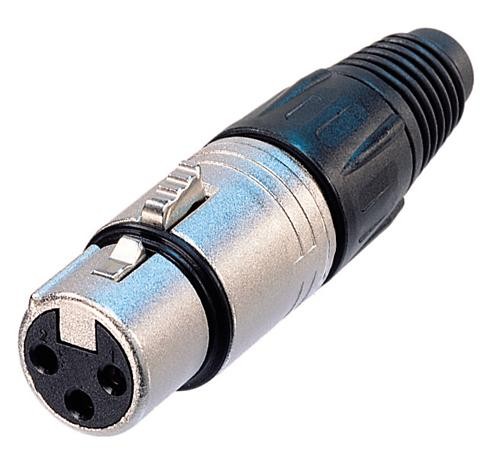 Connecteur XLR 3 points femelle