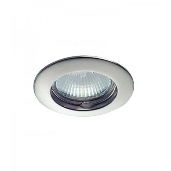 Spot encastré "JERSEY" rond - fixe - Gu10 - Chrome EOL