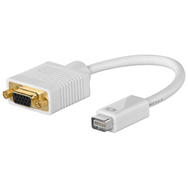 Adaptateur mini-DVI M vers VGA F - 0.20m - NPR