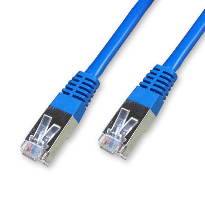 Cordon Cat 5e FTP Bleu - 0,50 m - EOL