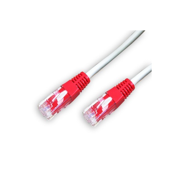 Cordon Cat 5e UTP Croisé Gris - 25 m  - EOL