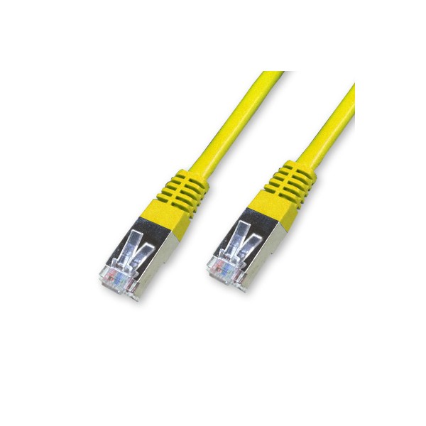 Cordon Cat 6 FTP Jaune - 1m