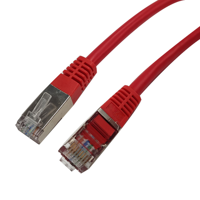 Cordon Cat 6 FTP Rouge - 0.25m