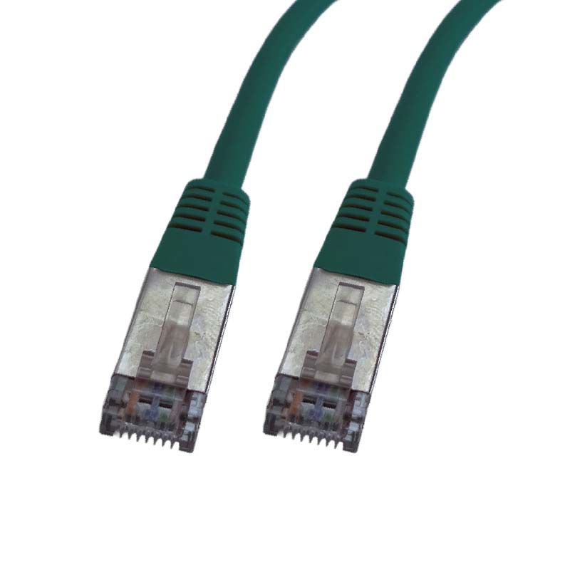 Cordon Cat 6 FTP LSOH Vert - 1m