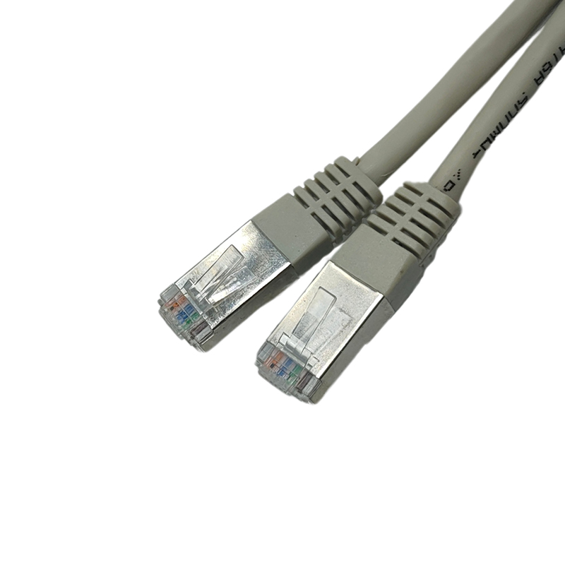 Cordon Cat 6a FTP Gris – 10m