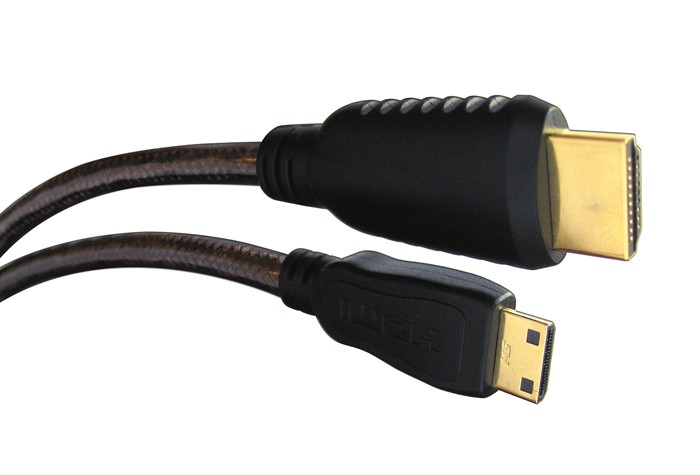 Cordon HDMI type A vers Mini HDMI type C connecteurs OR M / M - 3 m