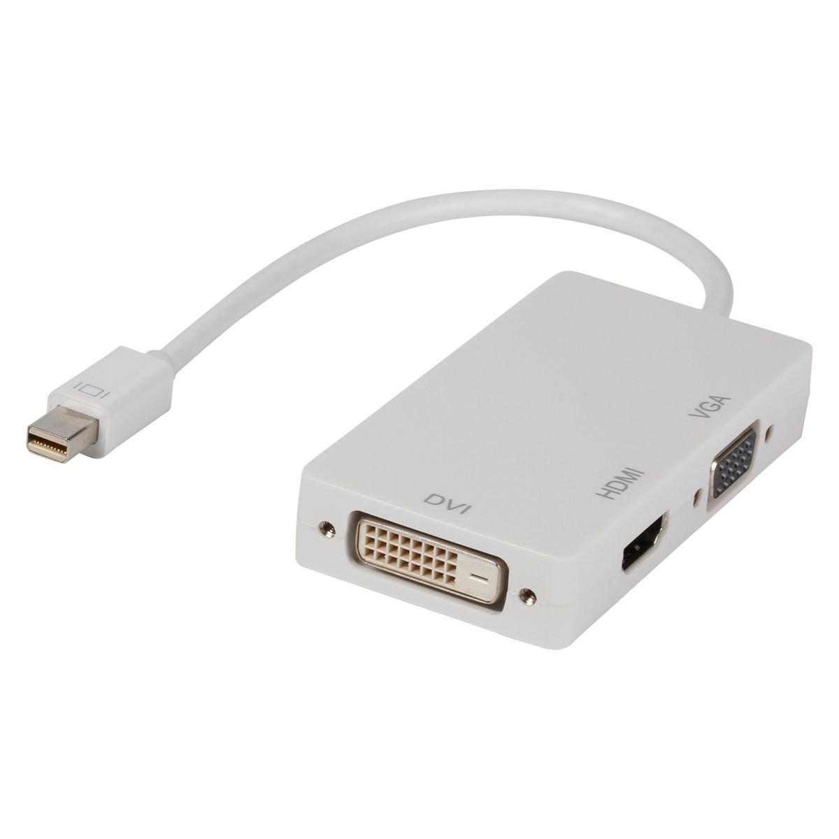 Adaptateur Combo Mini-DisplayPort - DVI + VGA + HDMI - 0.20m - EOL