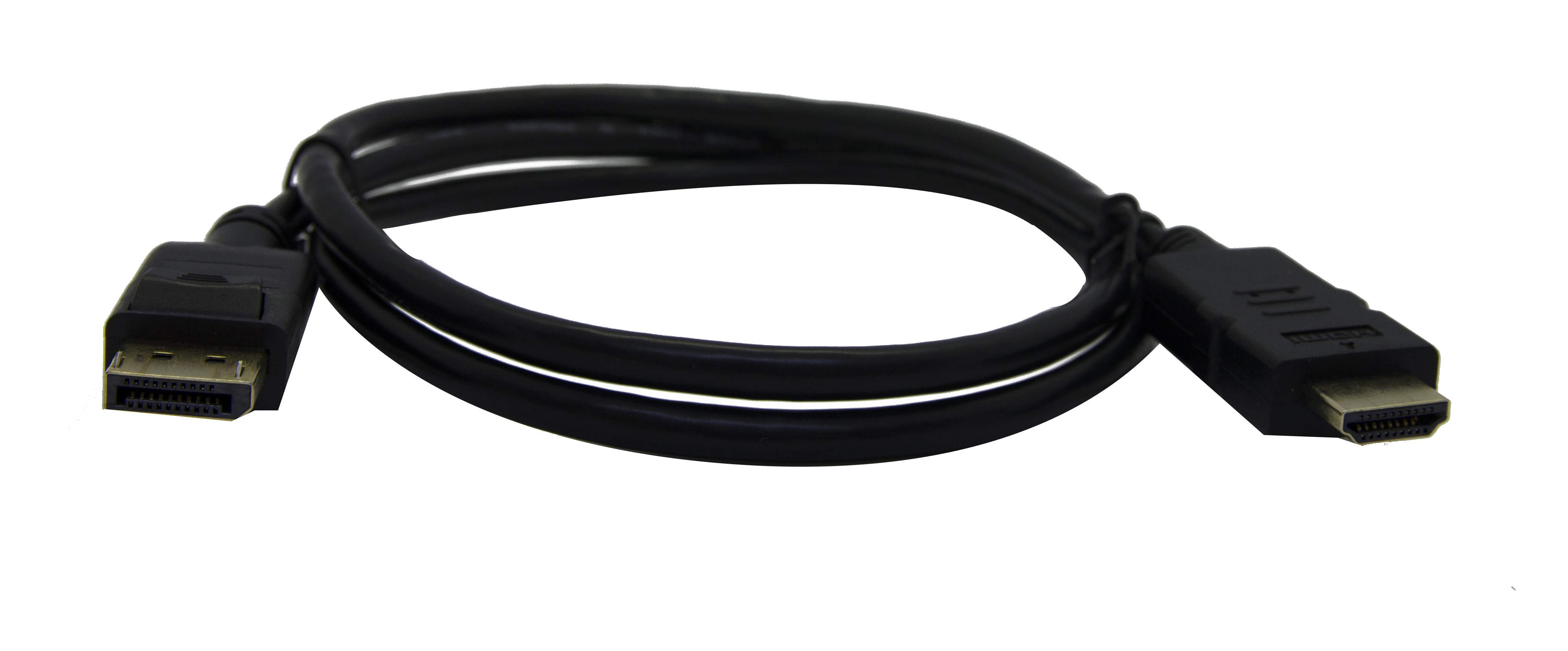 Cordon DisplayPort 1.2 M vers HDMI 1.4 M - AWG28 - 5m - EOL