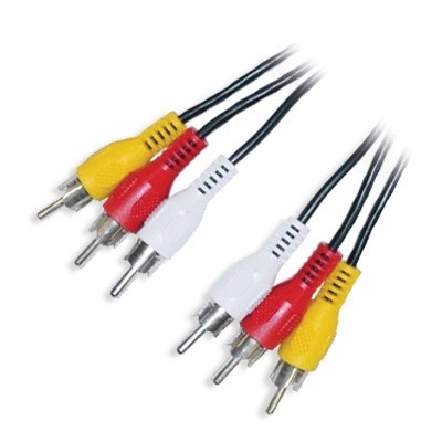 Cordon 3 RCA Audio Vidéo M / M - 1.2m