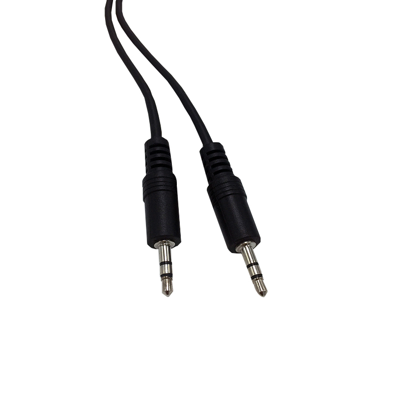 Cordon audio stéréo Jack 3.5 M/M - 2.5m - blindé - 2061341 • Neklan