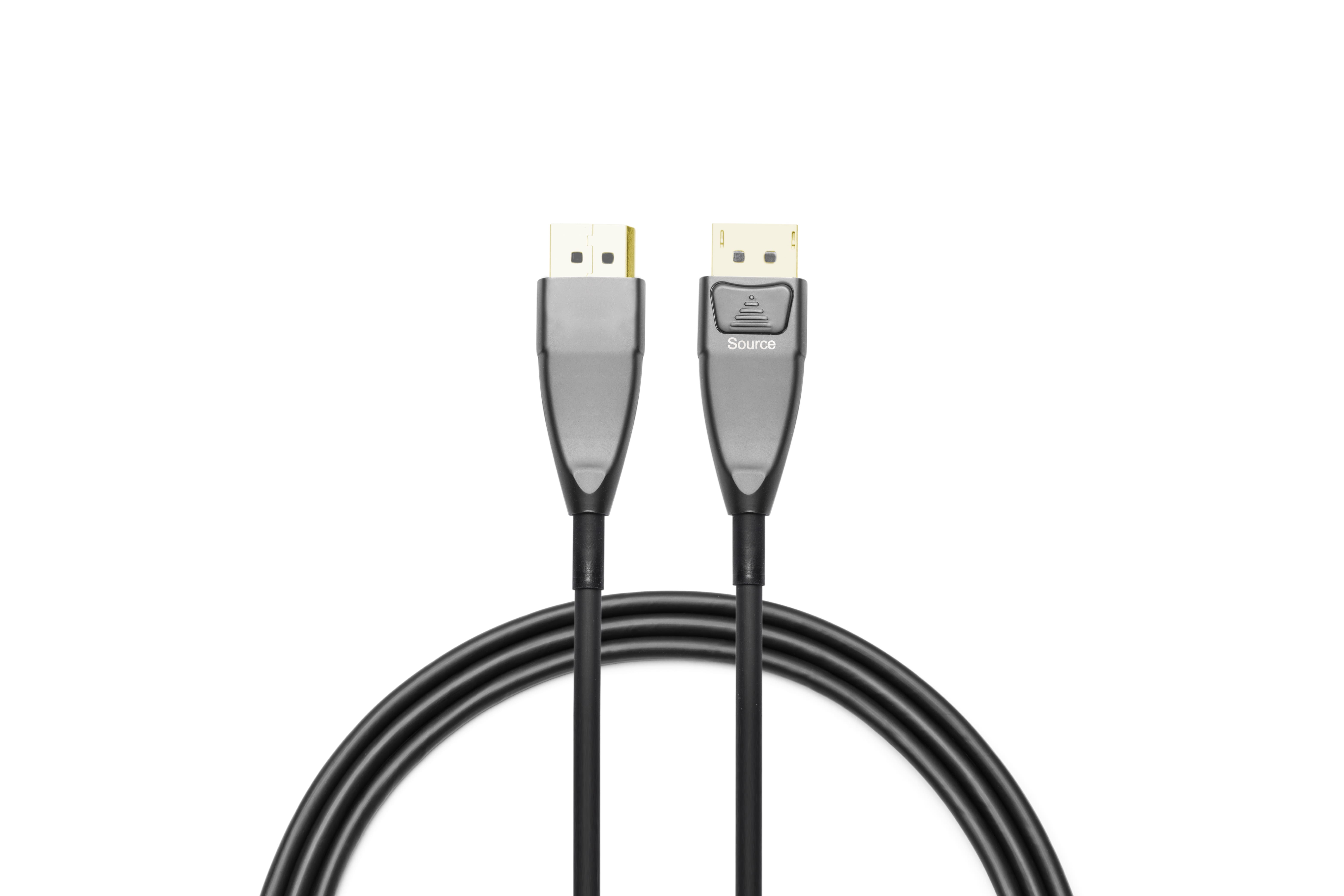 UPTEC - Cordon Displayport 1.4 Optique Actif mâle/mâle - 8m - NPR