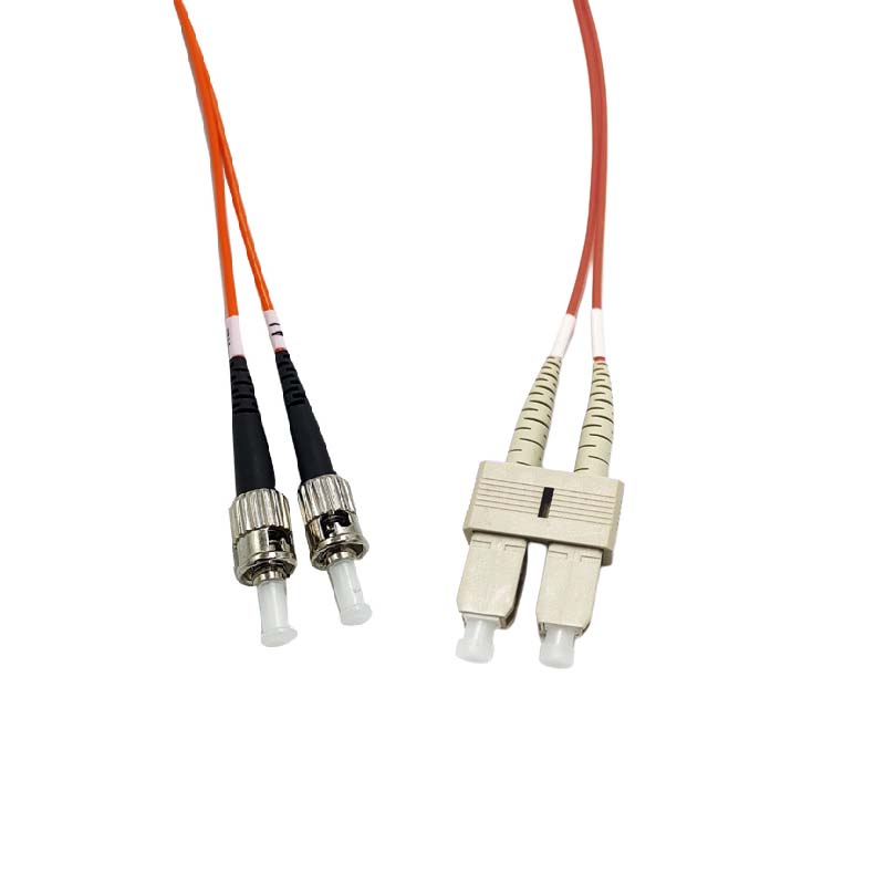 Cordon FO Duplex multimode 62.5/125 ST / SC - 3m