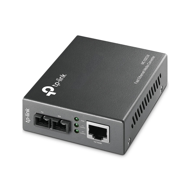 TP-LINK Transceiver RJ45 10/100 Fibre Optique multimode SC - MC100CM