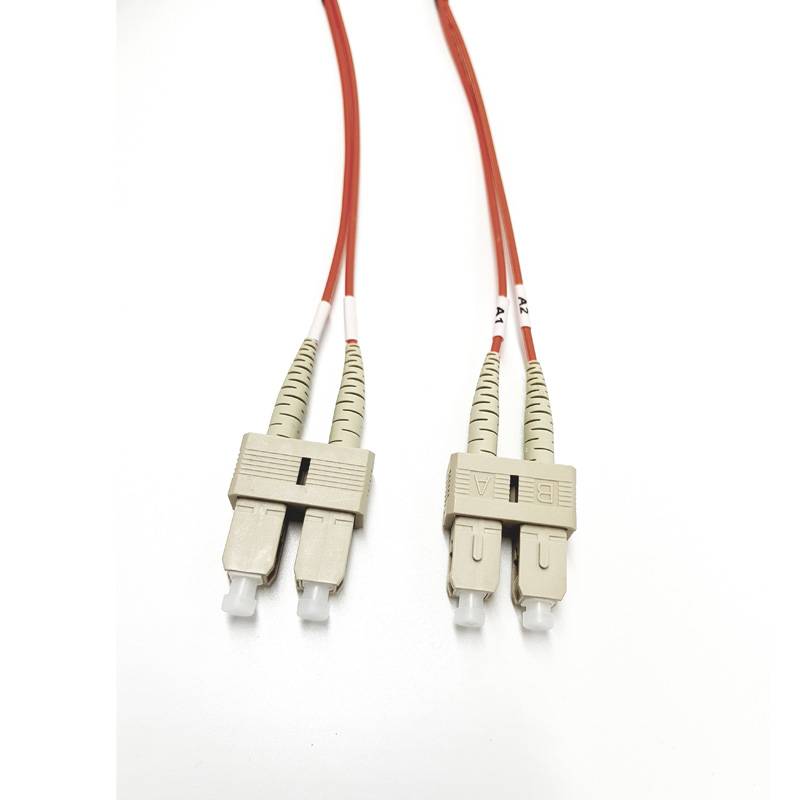 Cordon FO Duplex multimode 50/125 SC / SC - 10m - NPR