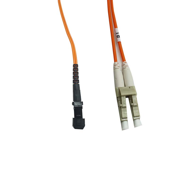 Cordon FO Duplex multimode 50/125 LC / MTRJ - 20 m