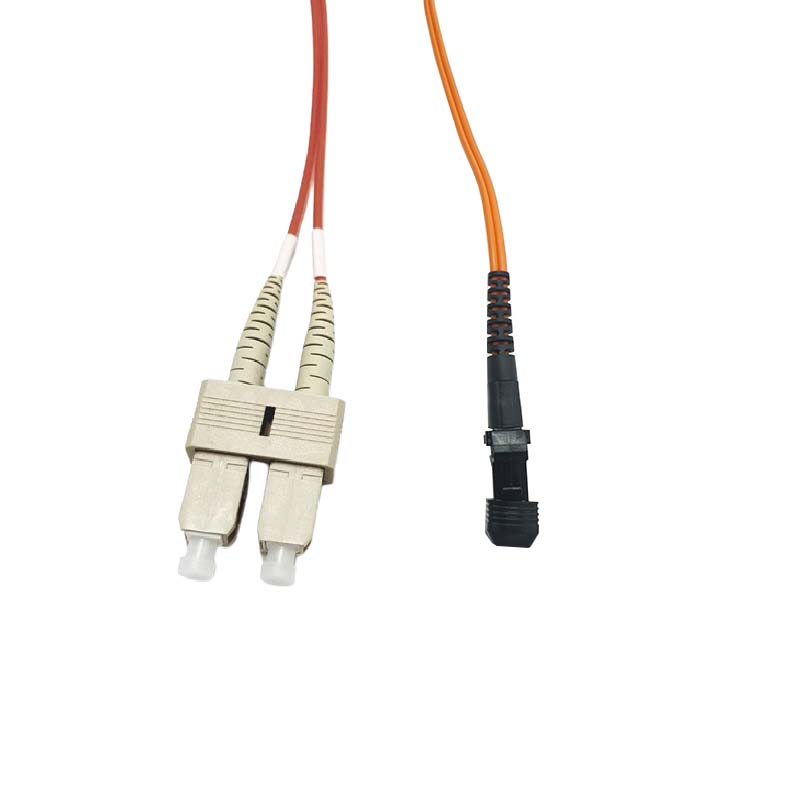 Cordon FO Duplex multimode MTRJ / SC 50/125 - 15 m