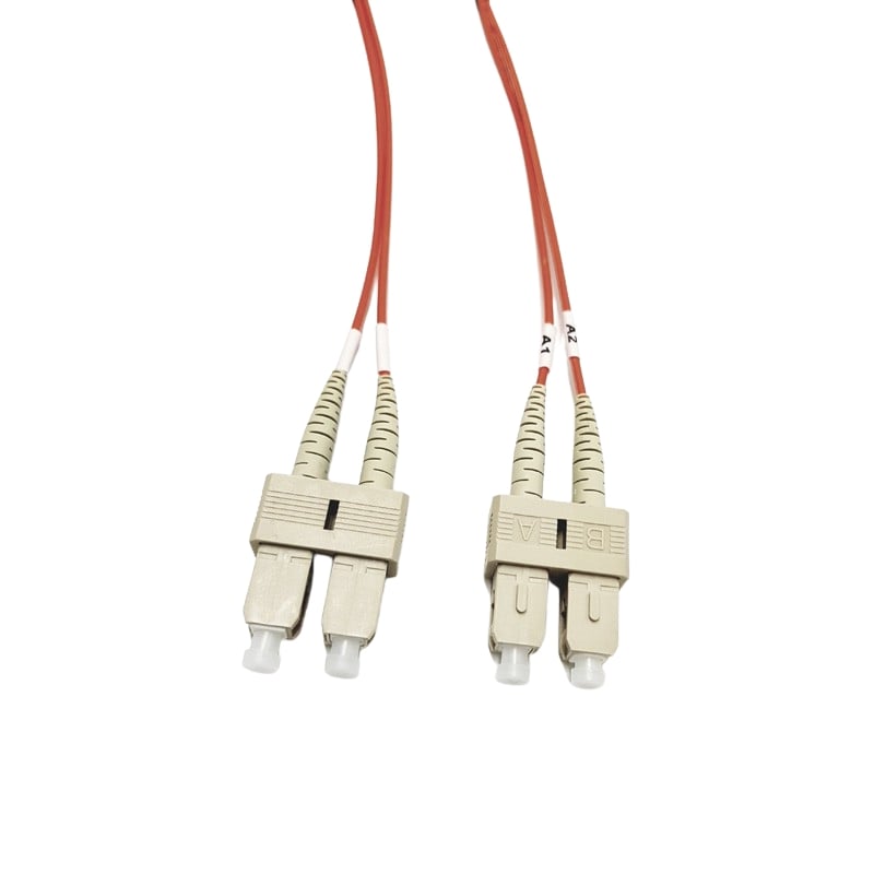 Cordon FO Duplex multimode 50/125 SC / SC - 20m - NPR