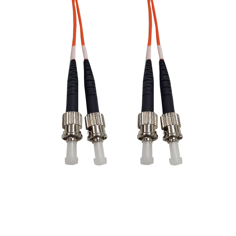 Cordon FO Duplex multimode 50/125 - ST / ST - 7 m
