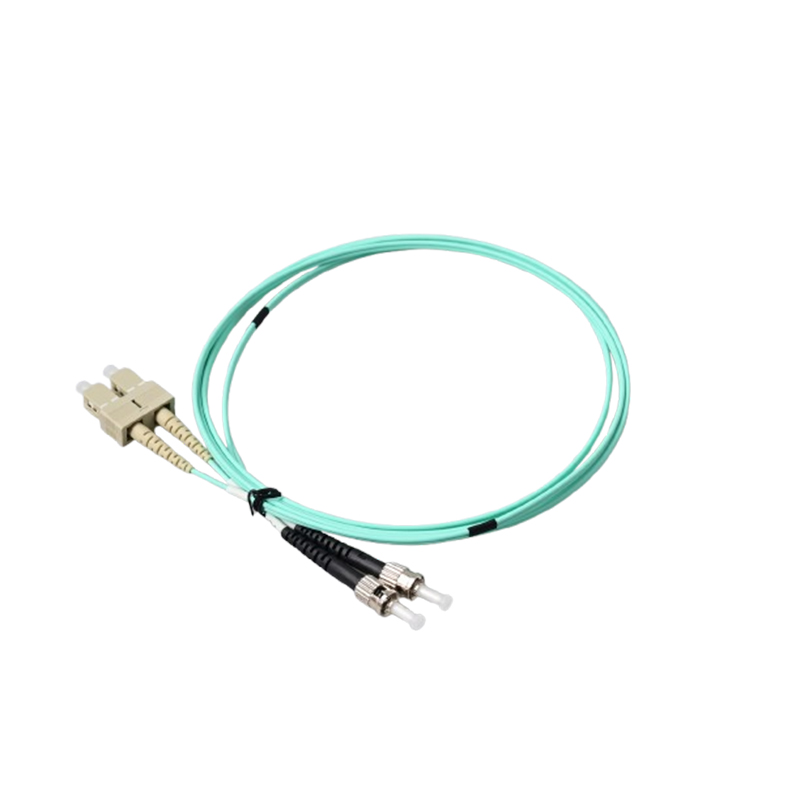 Cordon FO Duplex multimode 50/125 ST / SC - OM3 - 1m - NPR