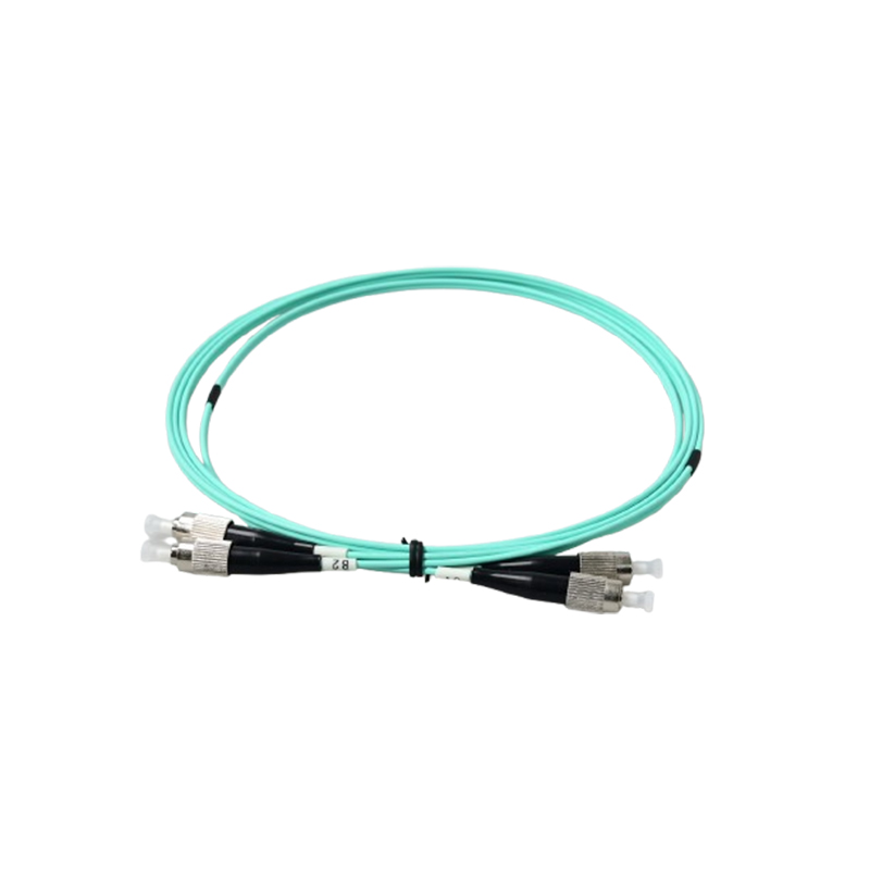 Cordon FO Duplex multimode 50/125 ST / ST - OM3 - 1m - NPR