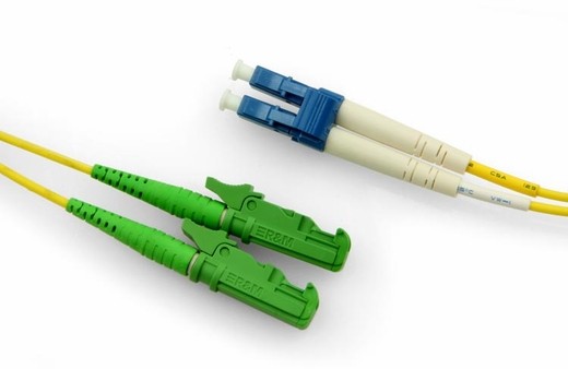 Cordon FO Duplex monomode E2000 - LC - 2 m
