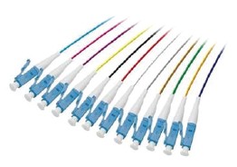 Pigtail LC Monomode 9/125 – 2m - lot de 12 couleurs