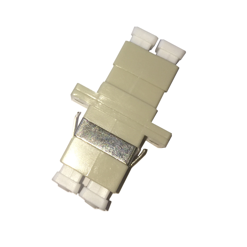Traversée LC duplex multimode - beige - ferrule céramique - EOL