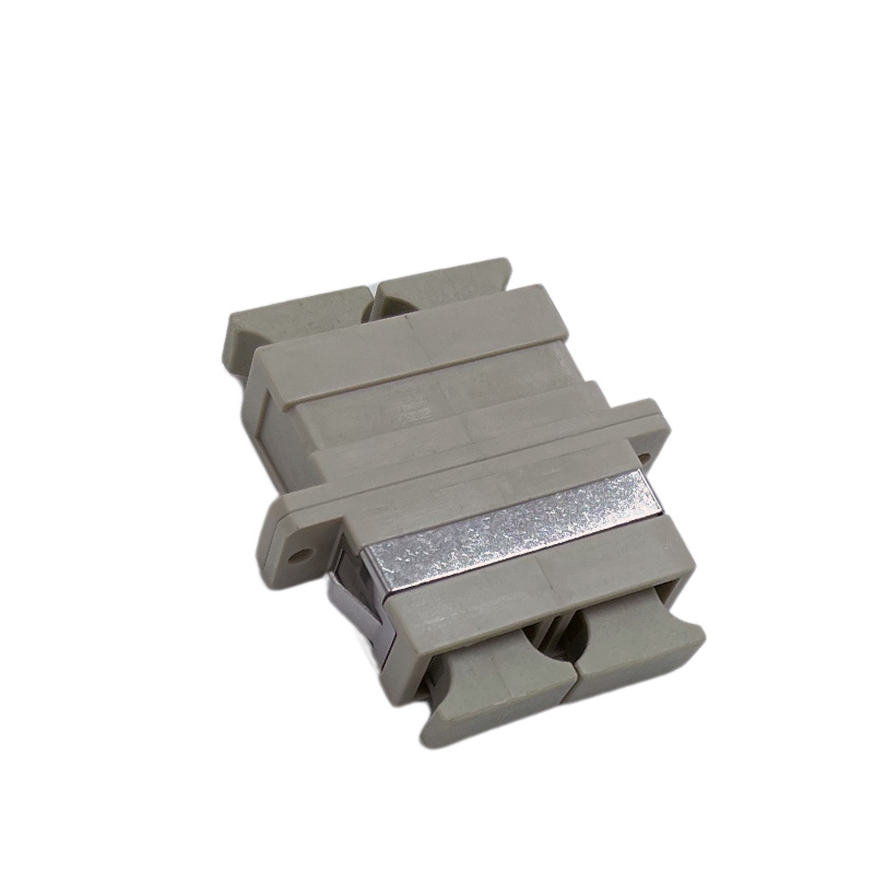 Adaptateur Beige SC Duplex Multimode - Ferrule Céramique