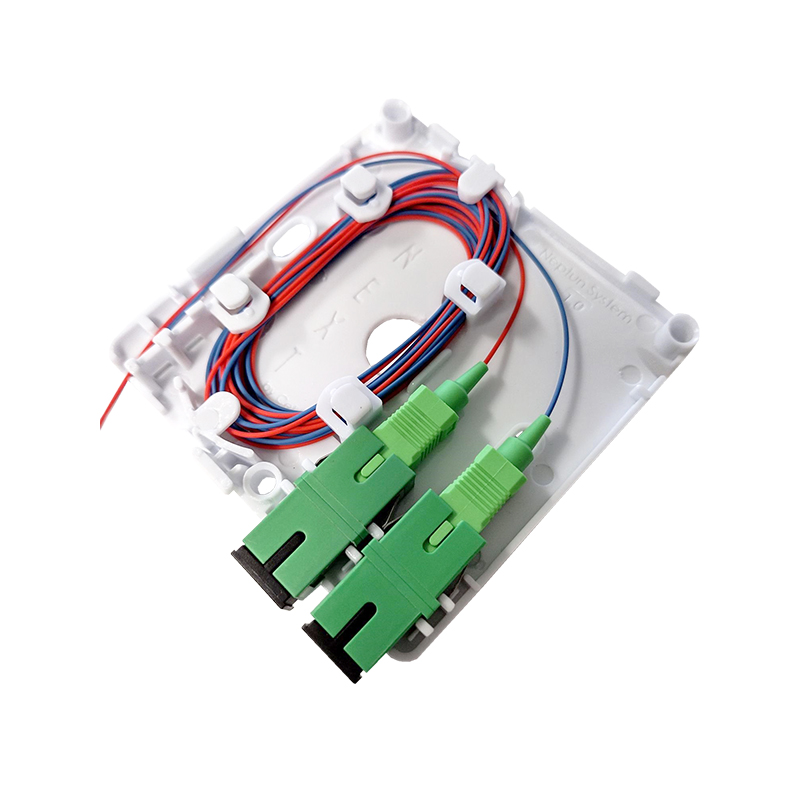 PTO équipé 2 traversées SC APC simplex avec pigtails B/R 1m - NPR