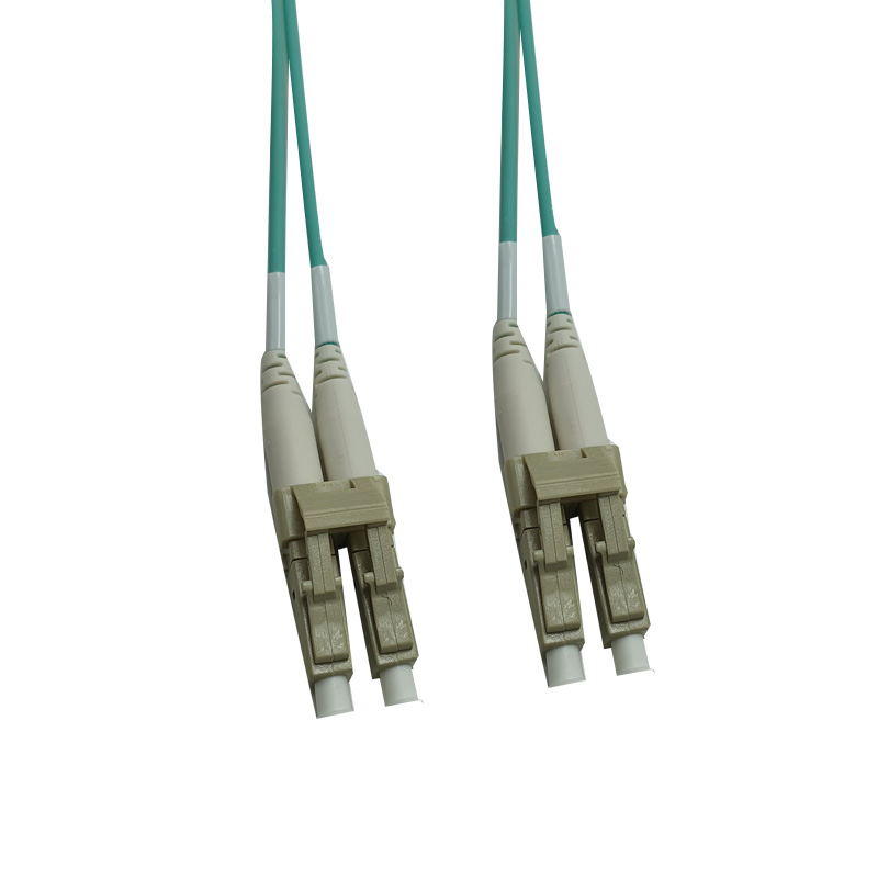 Cordon FO Duplex multimode 50/125 - OM4 - LC/LC - 0.5m