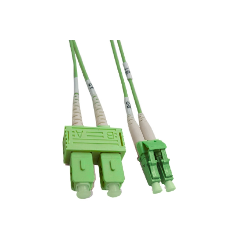 Cordon FO Duplex multimode 50/125 - OM4 - SC/LC - 1m