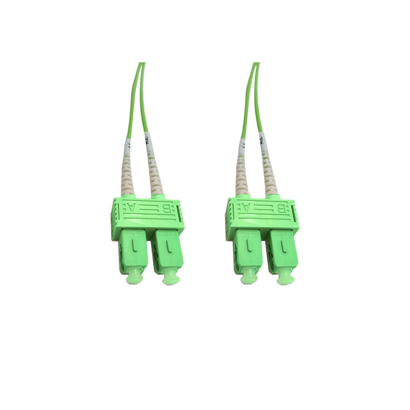 Cordon FO Duplex multimode 50/125 - OM4 - SC/SC - 1m