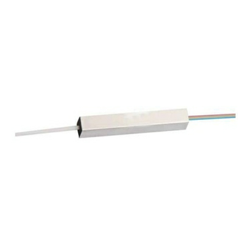 PLC Splitter 250µm G657A2 LSZH 1 vers 2 en acier - 1m