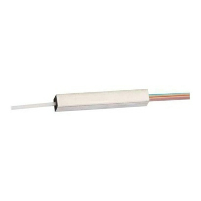 PLC Splitter 250µm G657A2 LSZH 1 vers 8 en acier - 1m