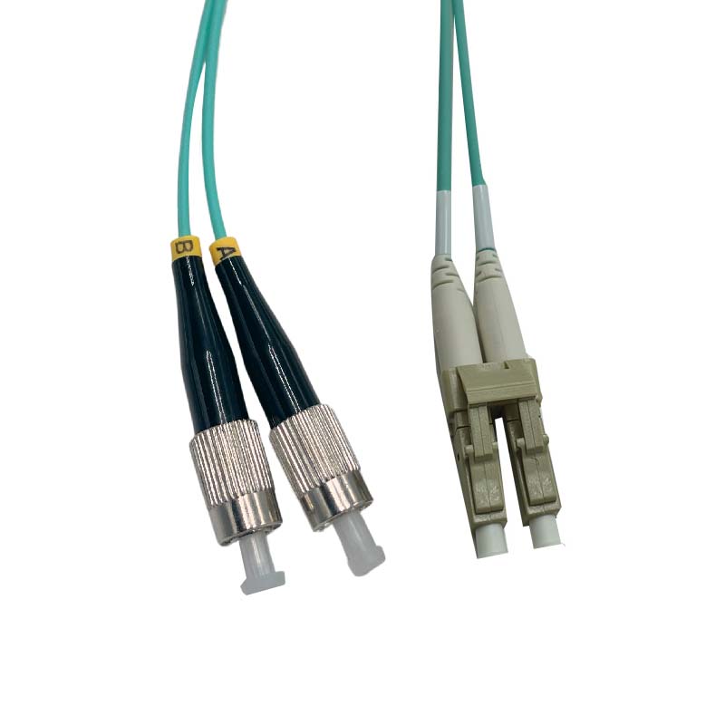 Cordon FO Duplex multimode 50/125 OM3 FC/ LC - 15m - NPR